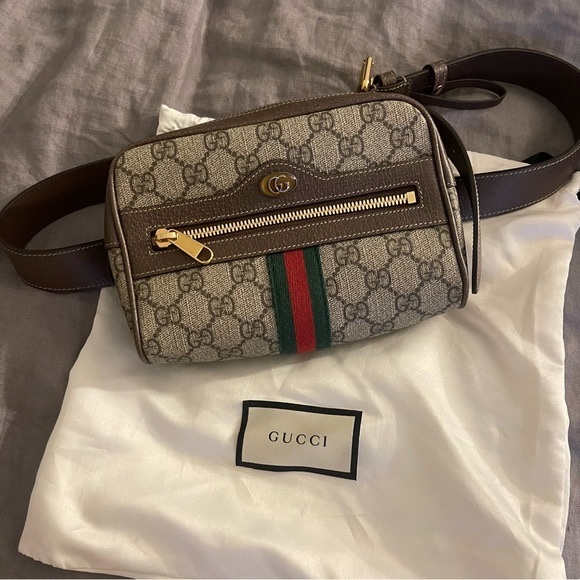 Gucci Ophidia GG Supreme Belt Bag - Picture 4 of 13